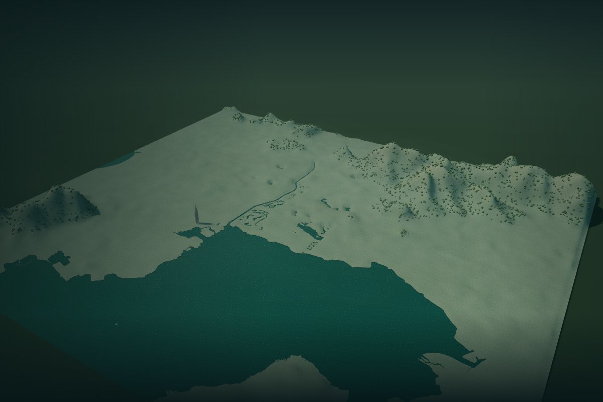 深圳 · 山海连城三维山水预览